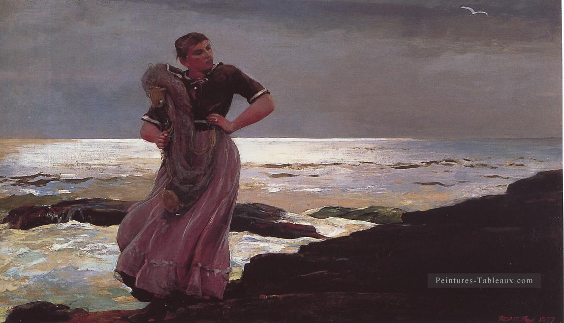 Lumière sur la mer réalisme marine peintre Winslow Homer Peintures à l'huile